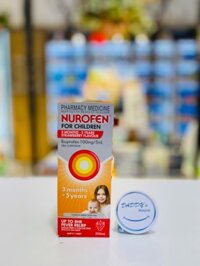 Siro giảm đau, hạ sốt Nurofen hương dâu từ 3 tháng (200ml)