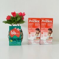 Siro giảm đau, hạ sốt Tylenol Children’s 120ml từ 0-23 tháng tuổi Mỹ