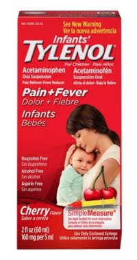 Siro giảm đau hạ sốt Tylenol cho trẻ từ 2-3 tuổi