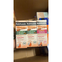 Siro giảm ho dành cho người lớn Robitussin Cough+Chest Congestion DM MAX