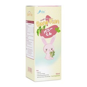 Siro giảm ho, đau rát họng BaniiKun Hộp 90ml
