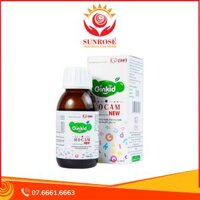 Siro Ginkid Ho Cam NEW bổ sung vitamin và khoáng chất, tăng cường sức đề kháng (80ml)