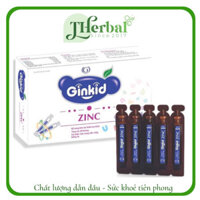 Siro Ginkid ZinC bổ sung kẽm, hỗ trợ tăng sức đề kháng (4 vỉ x 5 ống x 5ml)