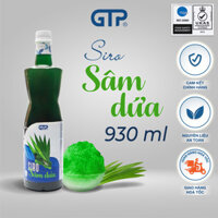 Siro GTP hương Việt Quất Trà xanh Sâm dứa - SÂM DỨA