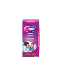 Siro hạ sốt Calpol Anh 100ml - cho bé từ 2 tháng tuổi