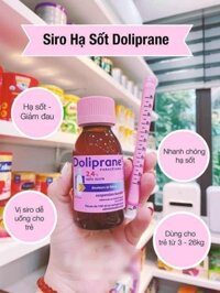 SIRO HẠ SỐT DOLIPRANE 100ML