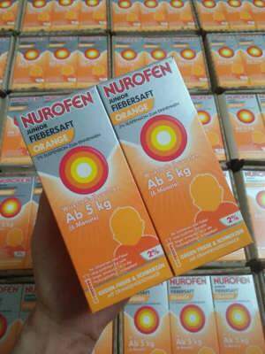 Siro hạ sốt kháng viêm Đức Nurofen 2%
