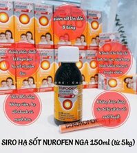 Siro Hạ Sốt Nurofen Nga 3m+ 150ml