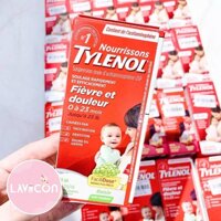 Siro Hạ sốt Tylenol canada 0-23m