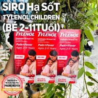 Siro hạ sốt Tylenol trẻ 2-11 tuổi (120ml) - Mẹ và Bé Biên Hòa