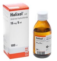 Siro Halixol 15mg/5ml điều trị bệnh đường hô hấp chai 100ml