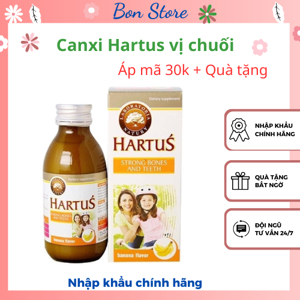 Siro Hartus bổ sung canxi 150ml