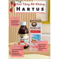 Siro Hartus Immunity 150ml - Tăng sức đề kháng cho bé, hỗ trợ miễn dịch khỏe mạnh