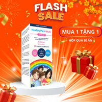 Siro Healthyplex Multi vitamin tổng hộp bổ sung vi chất cho trẻ, cải thiện biếng ăn, suy dinh dưỡng ở trẻ lọ 150ml