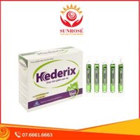 Siro Hederix hỗ trợ giảm ho, đau rát họng hộp 20 ống x 10ml