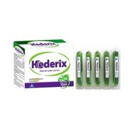 Siro Hederix hỗ trợ giảm ho, đau rát họng (Hộp 4 vỉ x 5 ống 10ml)