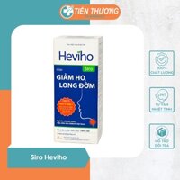 Siro Heviho - Giảm Ho Long Đờm Tốt Cho Cả Trẻ Em Và Người Lớn Tuổi Chai 100ml