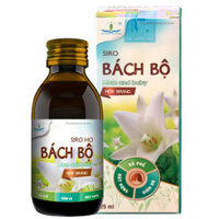 Siro Ho Bách Bộ, giúp bổ phổi ích phế, giảm ho và hỗ trợ giúp giảm đau họng