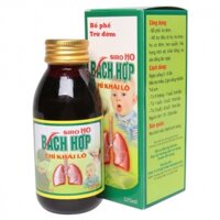 Siro ho Bách hợp chỉ khái lộ 125ml