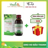 Siro ho Bảo Thanh bổ phế nâng cao sức khỏe chai 125ml