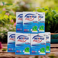 Siro ho BEYYFLU Plus++_ N-acetylcystein- Giảm ho, giảm đờm do viêm họng,viêm phế quản- Hộp 20 ống