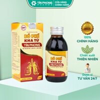 Siro Ho Bổ Phế Kha Tử Tín Phong Giúp Giảm Ho, Ngứa Rát Họng Hết Khản Tiếng Lọ 125ml