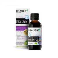 Siro ho cảm cúm Brauer COLD & FLU 100ml