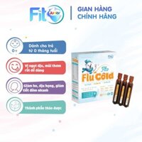 Siro Ho Cảm Flu Cold Từ 0 Tháng Tuổi Fito Junior, Hỗ Trợ Giải Cảm, Giảm Ho Sổ Mũi, Tiêu Đờm Hộp 20 ống x 10ml