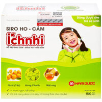 Siro Ho Cảm Ích Nhi dạng gói giảm ho, tăng sức đề kháng