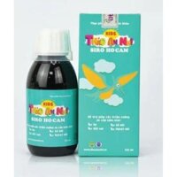 SIRO HO CẢM THẢO AN NHI Chai 125ml - Hỗ trợ giảm ho, viêm họng, nghẹt mũi, sổ mũi, hắc xì hơi ở trẻ