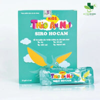 SIRO HO CẢM THẢO AN NHI - Hộp 25 gói - Giảm các triệu chứng ho, viêm họng, nghẹt mũi, sổ mũi, hắc xì hơi ở trẻ