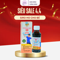 Siro Ho cho bé Cao Lỏng Vượng Khí Gold bổ phế giảm ho Ngăn Ngừa Các Bệnh Hô Hấp Cho Bé