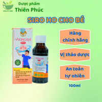 Siro Ho Cho Bé Vượng Khí Gold Giảm Ho Tiêu Đờm Chống Viêm Họng Cao Lỏng Vượng Khí