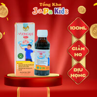 Siro Ho Cho Bé Vượng Khí Gold Giảm Ho Tiêu Đờm Chống Viêm Họng Viêm Phế Quản Japa Kids