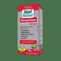 Siro ho cho người lớn Homeocan Real Relief Throat Ease Syrup (100ml)