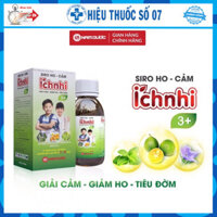 Siro ho Ích Nhi hỗ trợ giải cảm, giải ho, tiêu đờm, hắt hơi, sổ mũi cho bé (chai 90ml)