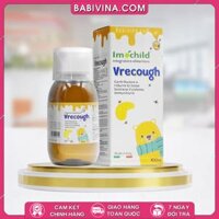 Siro Ho Imochild Vrecough Lọ 100ml | Giảm Ho Tăng Đề Kháng | | Mua Hàng Chính Hãng Giá Rẻ Nhất Tại Babivina