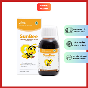 Siro ho keo ong Unibee(Sunbee) - Hỗ trợ giảm ho, bổ phế