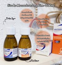 Siro Ho Long Đờm Mucosolvan Đức 0m+