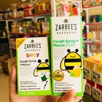 Siro ho long đờm Zarbee's Mỹ