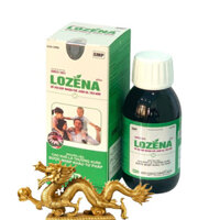 Siro HO LOZENA - Chai 100ml  - Giúp Giảm Ho , Long Đờm , Làm Ấm Đường Hô Hấp, Vinaphar