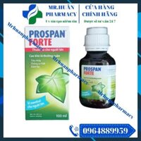 Siro Ho Prospan Forte Chai 100ml – Thuốc ho cho người lớn vị menthol, tiêu nhầy, chống co thắt, giảm ho