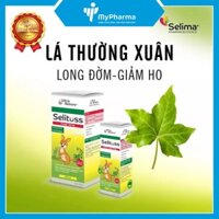 Siro ho Selituss - Giảm ho, giảm đờm cho người lớn và trẻ nhỏ