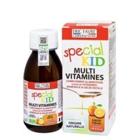 Siro hỗ trợ bổ sung vitamin và khoáng chất Special Kid Multivitamines Eric Favre Wellness vị cam (125ml)