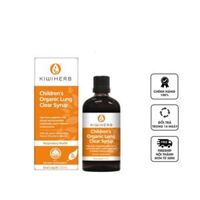 Siro hỗ trợ đẩy đờm Kiwiherb Children's Organic Lung Clear Syrup