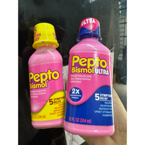 Sirô hỗ trợ điều trị tiêu hoá dạ dày Pepto Bismol Ultra 354ml