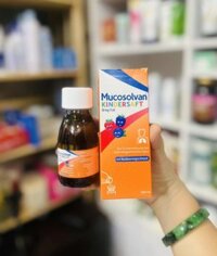 Siro hỗ trợ giảm ho, long đờm cho bé Mucosolvan 100ml của Đức