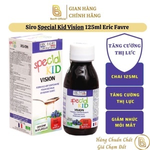 Siro hỗ trợ mắt Special Kid Vision 125ml