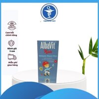 Siro hỗ trợ miễn dịch Albavit Kids Immune Boost Max bổ sung Vitamin C tăng cường đề kháng cho bé 150ml
