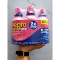 Siro hỗ trợ tiêu hoá tiêu chảy dạ dày Pepto Bismol Ultra 354ml